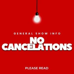 🌺 🌺 🌺General Show Info. NO CANCELLATIONS! PLEASE READ.🌺 🌺 🌺